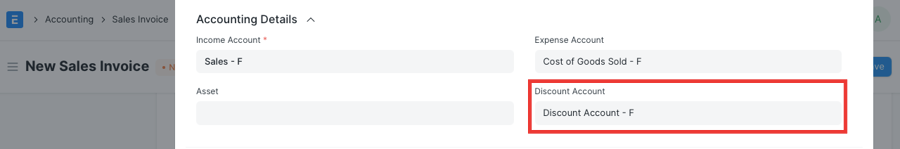 Tài khoản chiết khấu