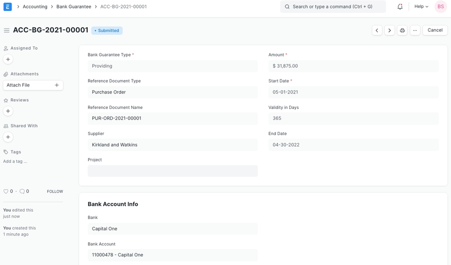 Bảo lãnh ngân hàng