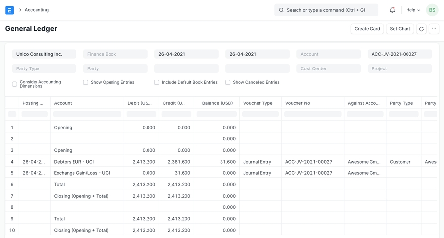 Đánh giá lại tỷ giá hối đoái GL