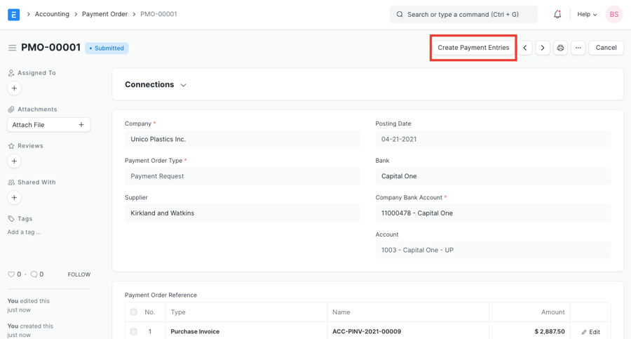 Tìm nạp đơn đặt hàng thanh toán