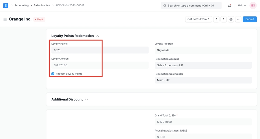 Đổi điểm khách hàng thân thiết