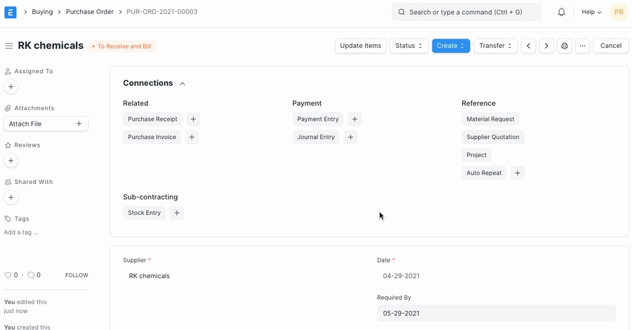 Hợp đồng phụ chuyển giao tài liệu