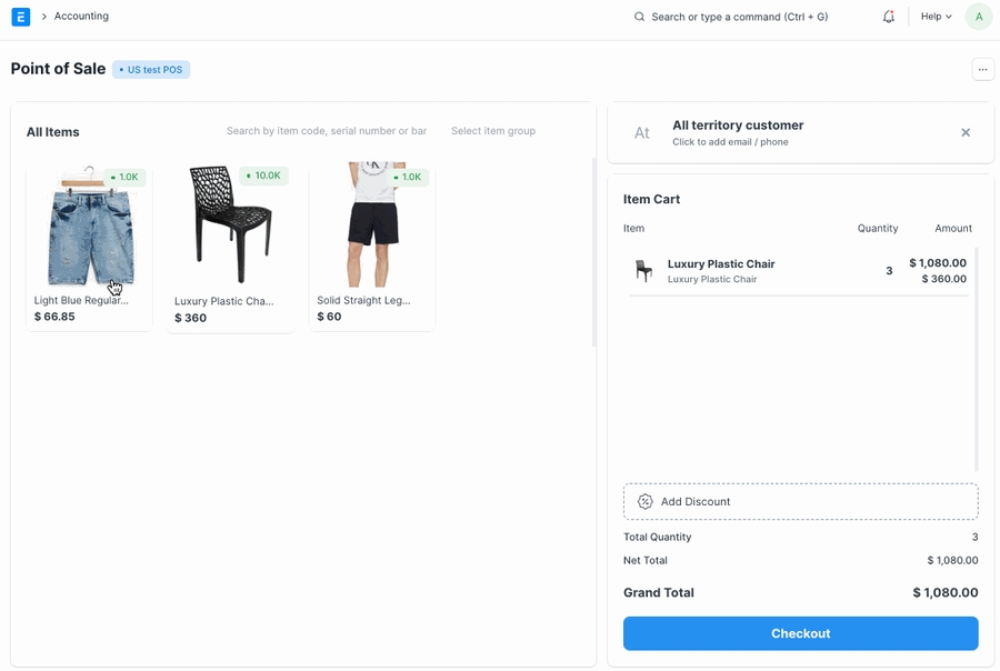 Tóm tắt Tổng số POS